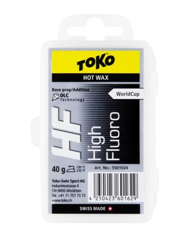 TOKO CERA NF HOT WAX BLACK 40G