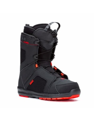 BOTAS SNOWTITAN BLACK/RACING  RED/BLACK