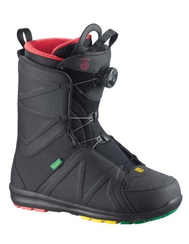 BOTAS SNOW FACTION BOA BLACK/RD/GR