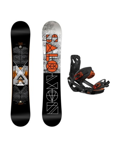 PACK SNOW SIGHT+RHTHM BLACK ORANGE