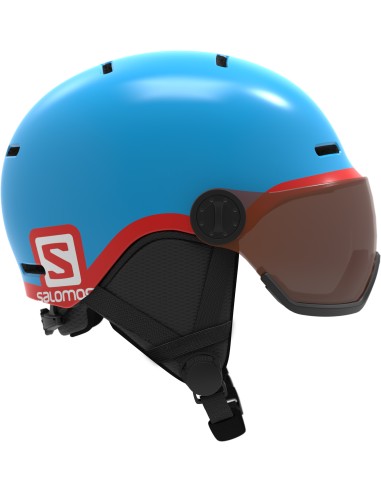 CASCO GROM VISOR BLUE