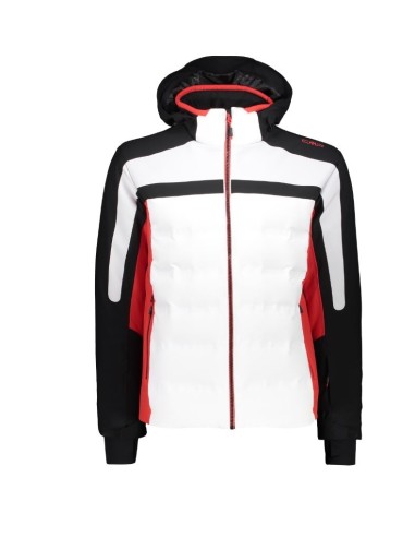 CMP MAN JACKET ZIP HOOD BIANCO