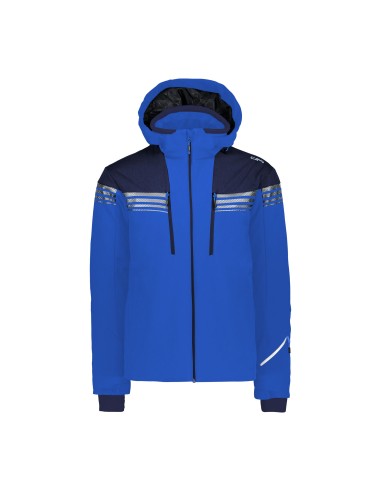 CMP MAN JACKET ZIP HOOD ROYAL