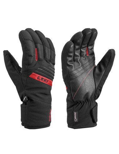 LEKI GLOVE SPACE GTX BLACK-RED