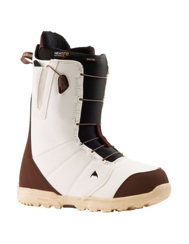 BURTON MOTO WHITE BROWN 2022