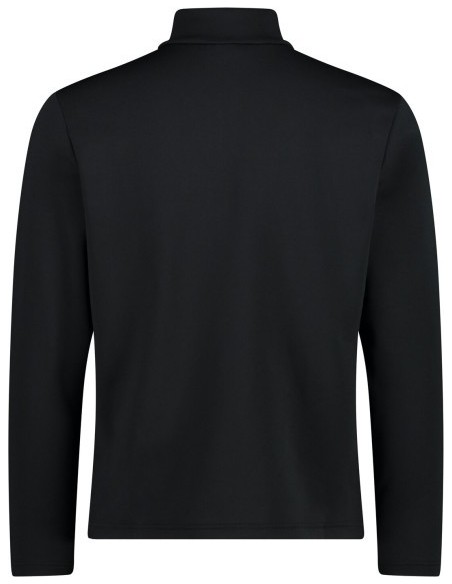 CMP MAN FLEECE JACKET NERO BIANCO