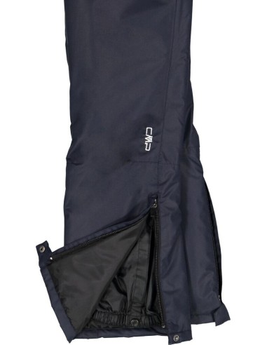 CMP KID SKI SALOPPETTE BLACK BLUE