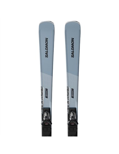 SALOMON S/MAX 10 DUSTY BLUE + M11 GW L80