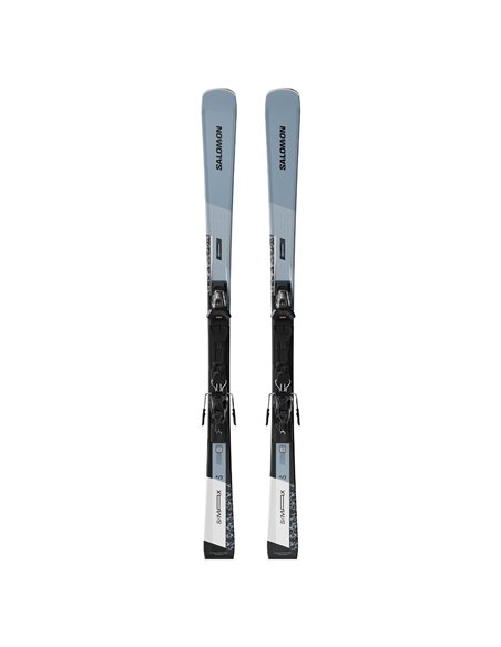 SALOMON S/MAX 10 DUSTY BLUE + M11 GW L80