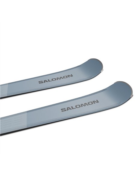 SALOMON S/MAX 10 DUSTY BLUE + M11 GW L80
