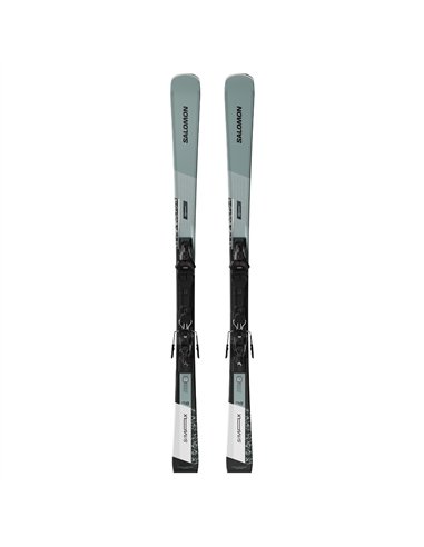 SALOMON S/MAX 8 WROUGHT IRON + M10 GW L80