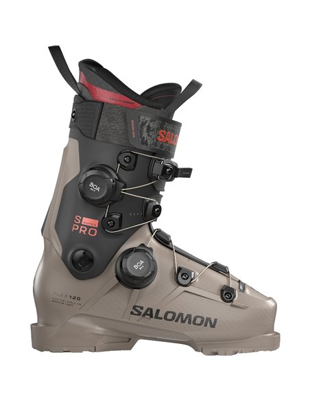 SALOMON S/PRO SUPRA DUAL BOA 120 ROASTED CASHEW