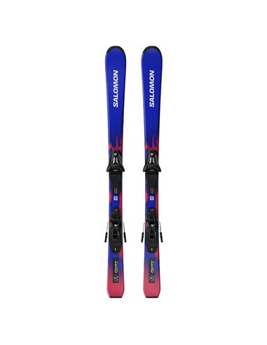 SALOMON EQUIPE JR S RACE BLUE + C5 GW J75