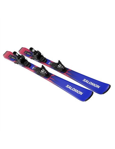SALOMON EQUIPE JR S RACE BLUE + C5 GW J75
