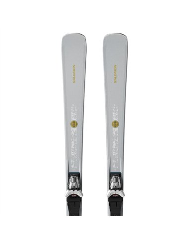 SALOMON S/MAX N°10 SILVER + M10 GW L80