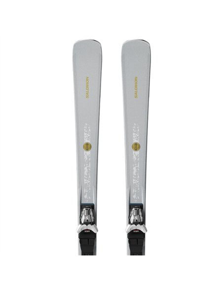 SALOMON S/MAX N°10 SILVER + M10 GW L80