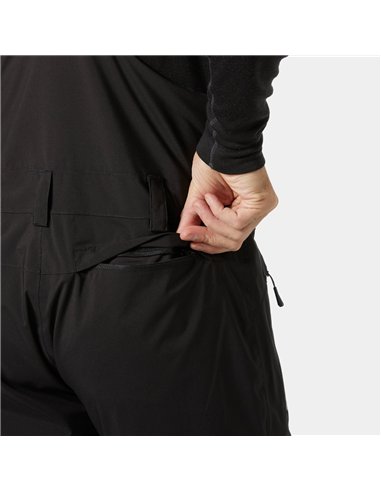 HELLY HANSEN LEGENDARY INSULATED BIB PANT BLACK