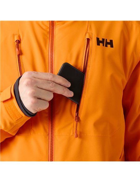 HELLY HANSEN ALPHA 4.0 JACKET IGNITE ORANGE