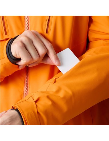 HELLY HANSEN ALPHA 4.0 JACKET IGNITE ORANGE