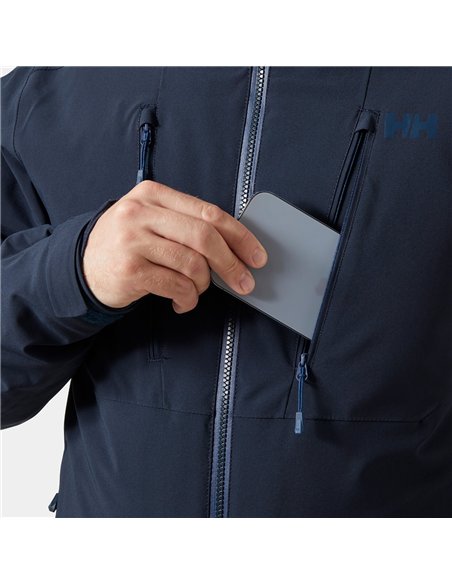 HELLY HANSEN ALPHA 4.0 JACKET NAVY